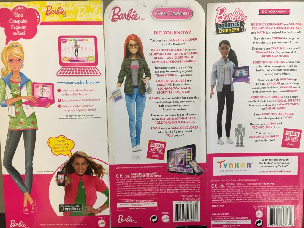 Barbie Game Developer: Career of the Year 2016